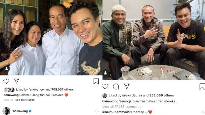 Perseteruan Nikita Mirzani dan Baim Wong