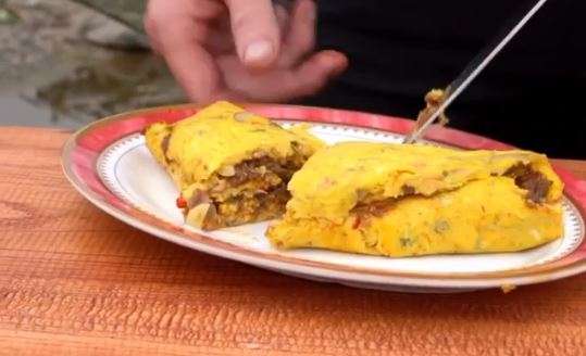 Omlet Rendang ala Gordon Ramsay