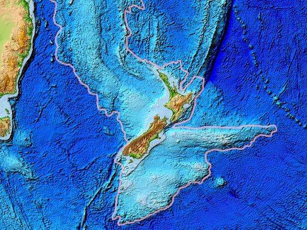 Peta Benua Zealandia