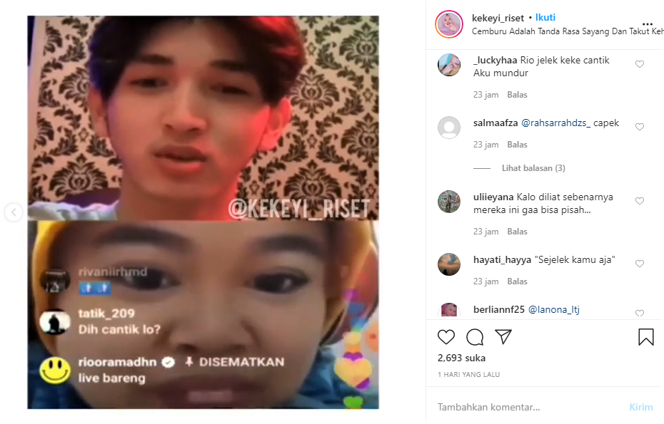 kekeyi dan rio ramadhan