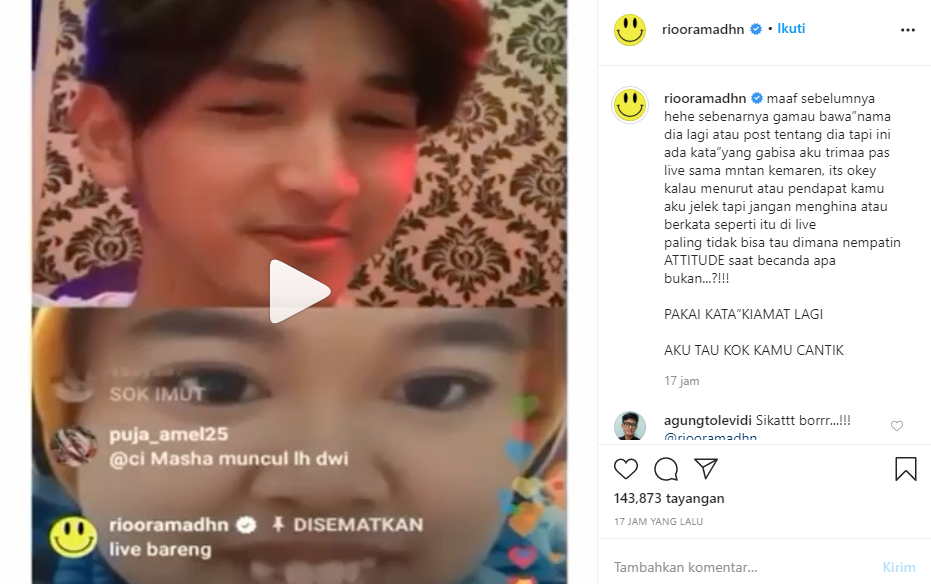 kekeyi dan rio ramadhan
