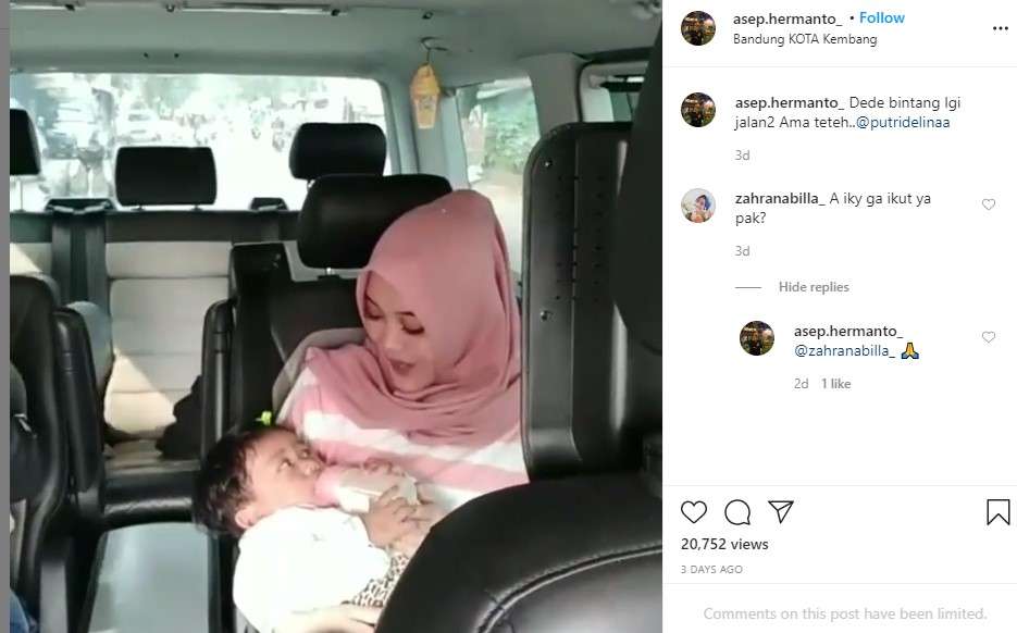 Putri Delina dan Bintang adik bungsunya