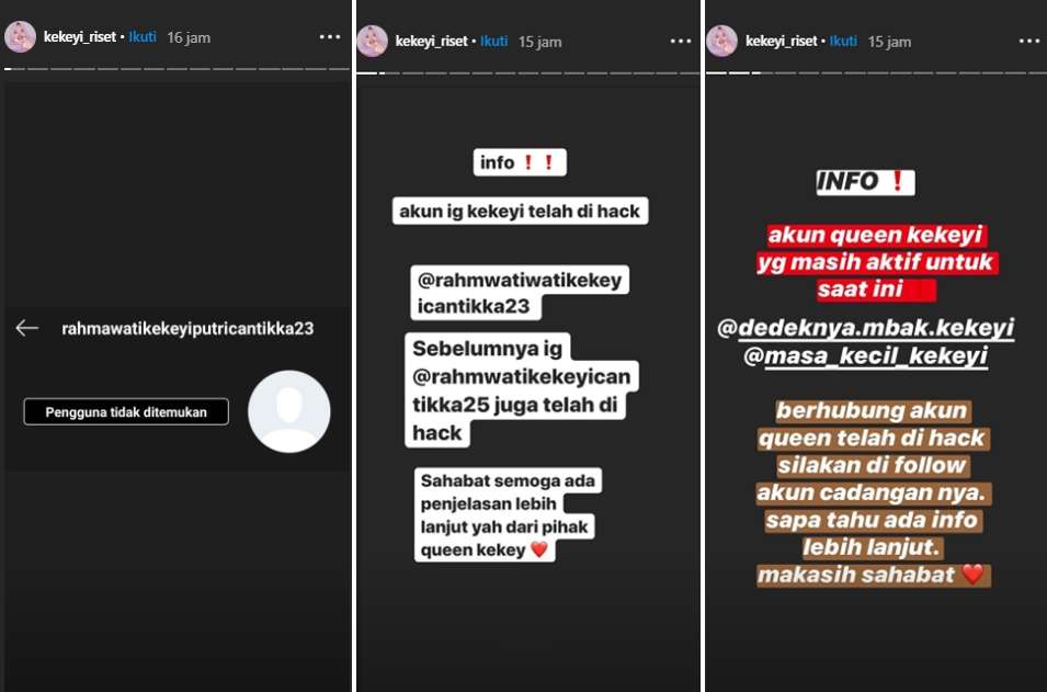 kekeyi dan rio ramadhan