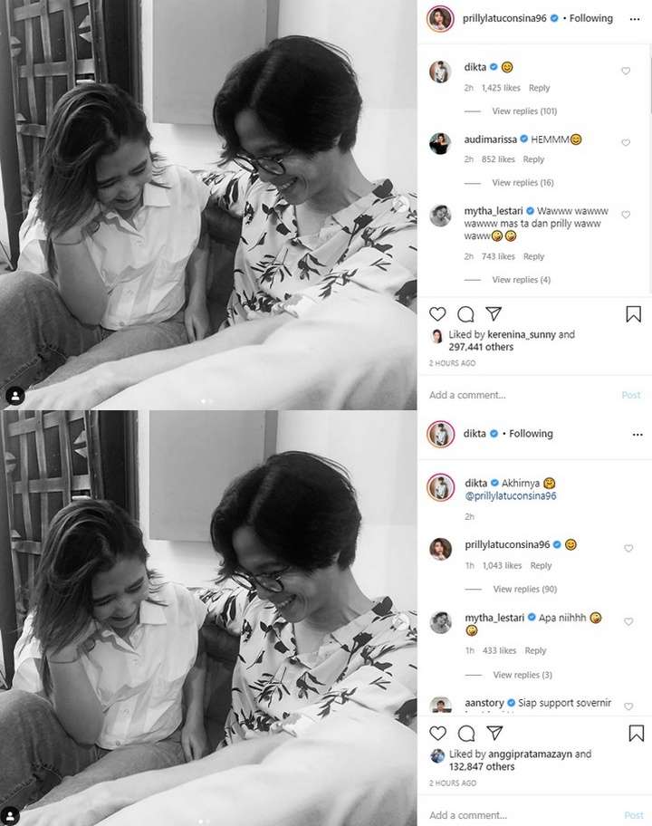 Prilly Latuconsina dan Dikta