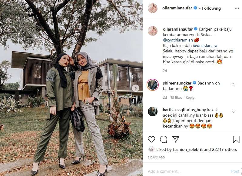 Cynthia Ramlan dan Olla Ramlan