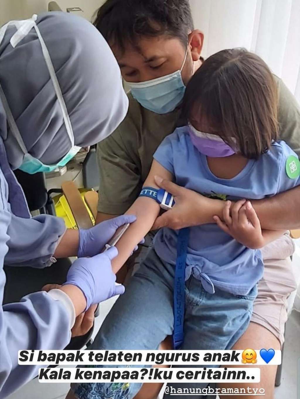 Putri Zaskia dan Hanung