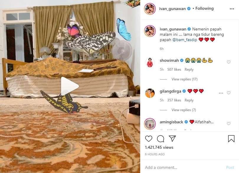 Ivan Gunawan berduka