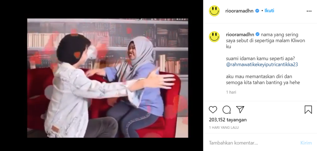 kekeyi dan rio ramadhan
