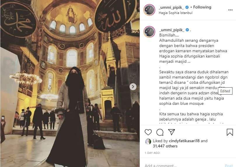 Unggahan Umi Pipik