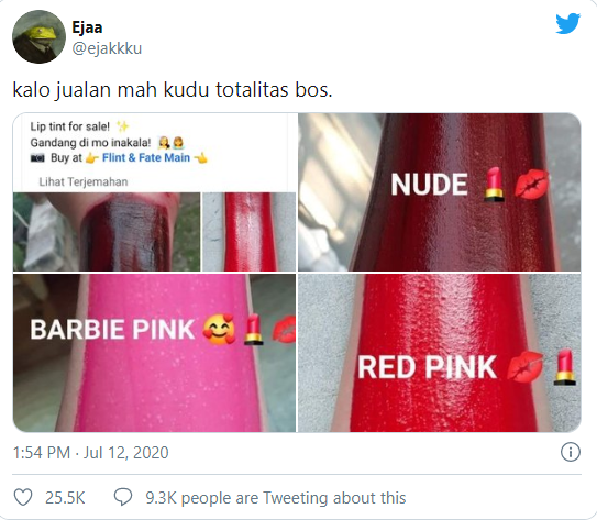 Totalitas saat Jualan Nih Totalitas saat Jualan Nih