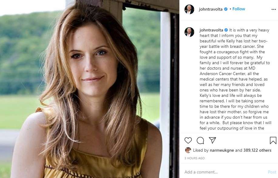 Kellu Preston meninggal dunia
