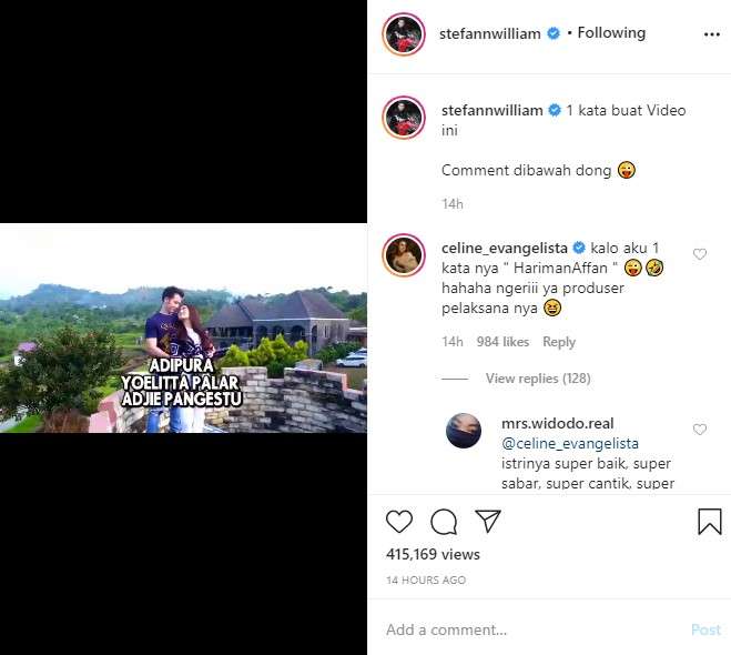 Stefan William dan Natasha Wilona