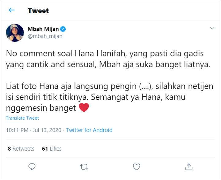 Hana hanifah