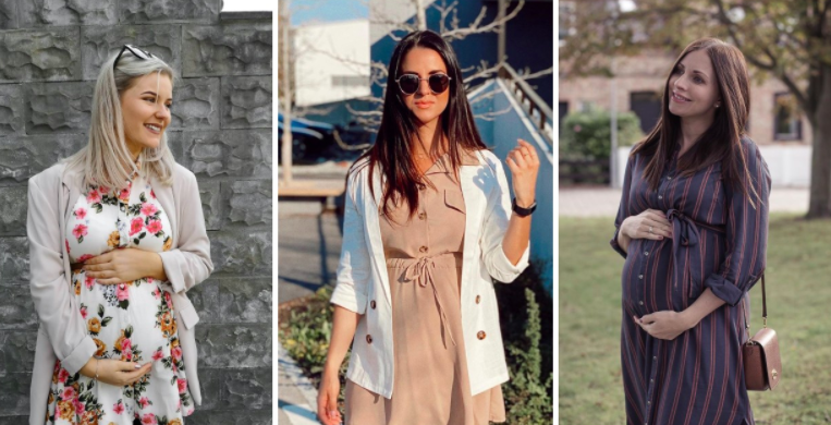 Inspirasi Gaya Shirt Dress untuk Ibu Hamil