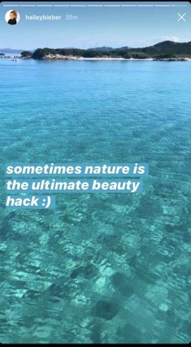 Unggahan Hailey Bieber