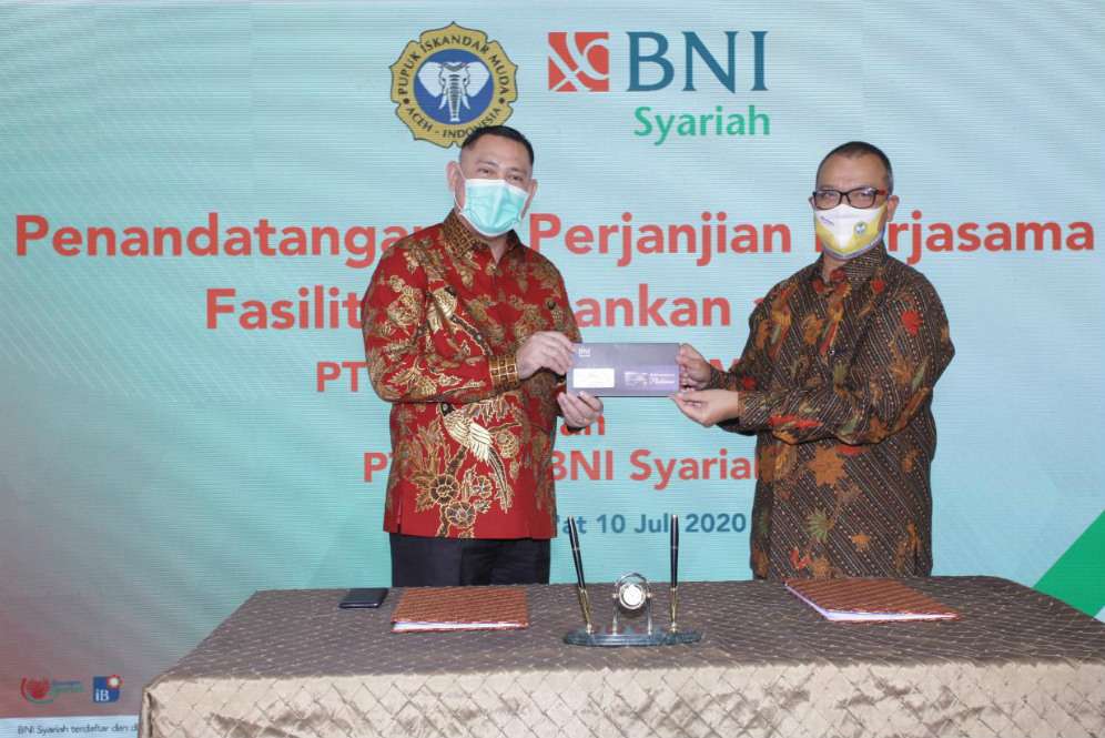 BNI Syariah Jalin kerja sama dengan Pupuk Iskandar Muda