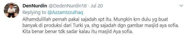 Gambarnya Masjid Hagia Sophia karena diproduksi di Turki