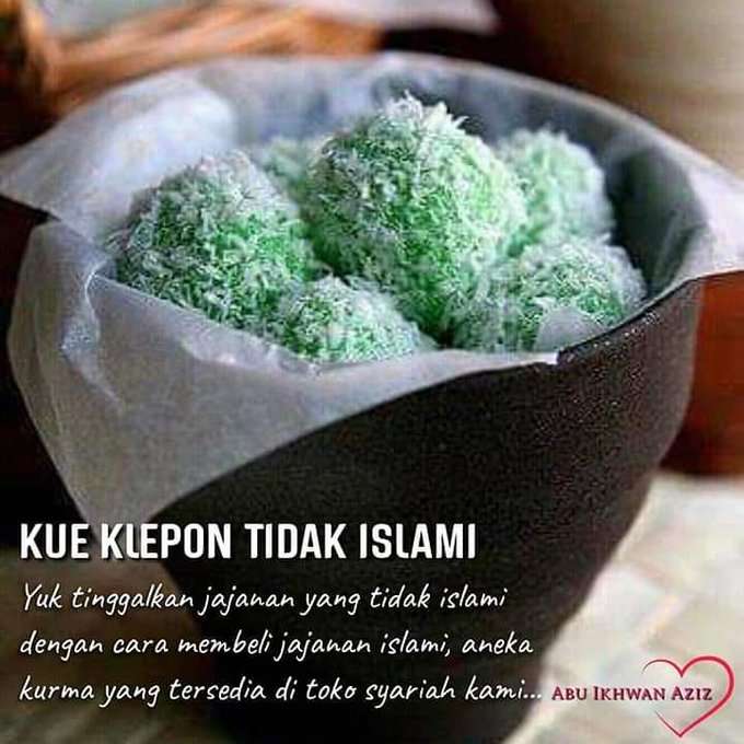 Klepon tak Islami