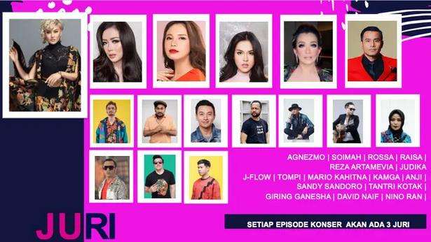 Para juri Pop Academy Indosiar