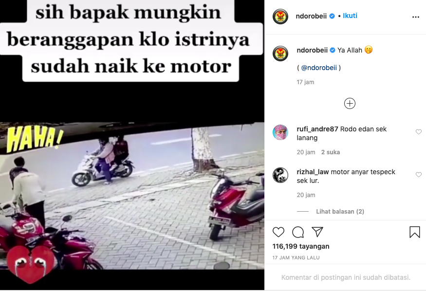 Video Ibu Ditinggal Pergi Bapak