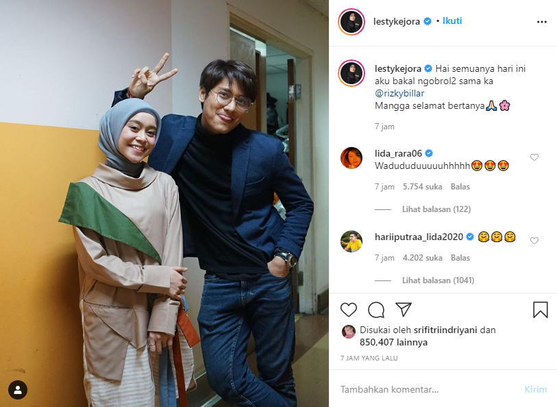lesty kejora dan rizky billar