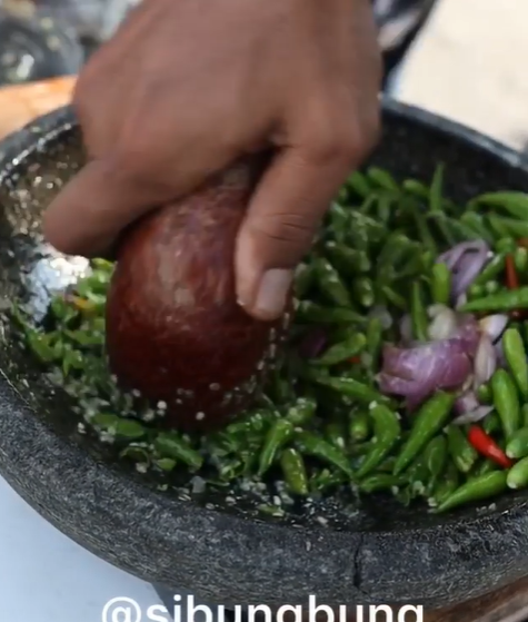 Ulekan bumbu dan cabe
