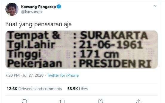 SIM Jokowi