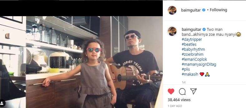 Duet Baim dan Zoe