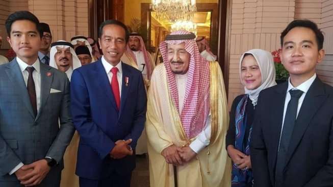Raja Salman - Presiden Jokowi