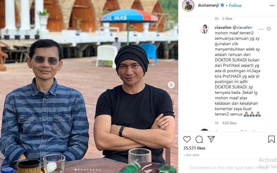 Hadi Pranoto dan Anji