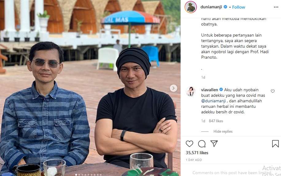 Hadi Pranoto dan Anji