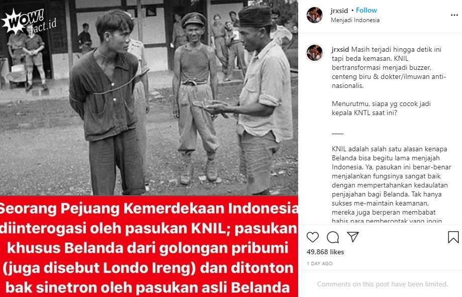 Komentar Jerink soal video Youtube Hanung