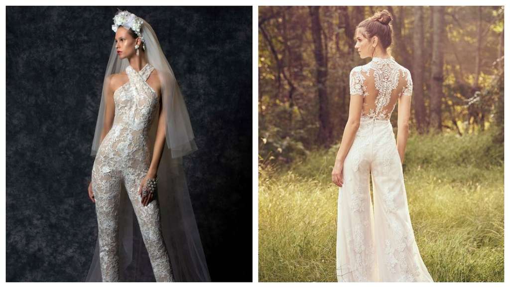 Lace Bridal Jumpsuit