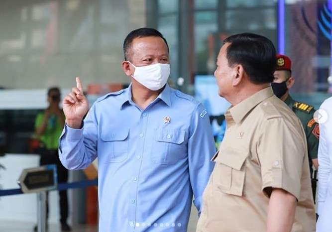 Edhy Prabowo dan Prabowo Subianto