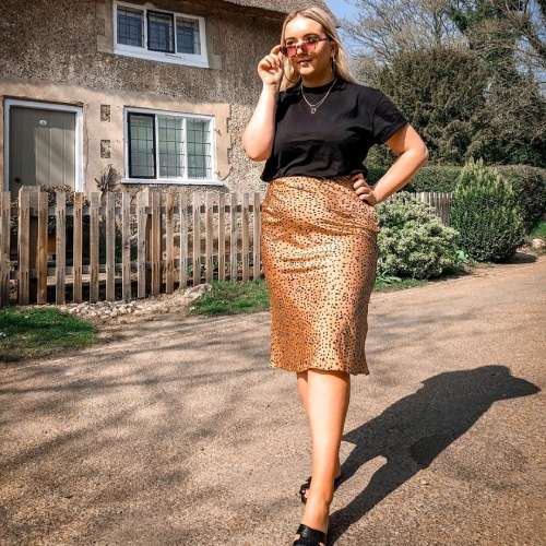 Satin Skirt