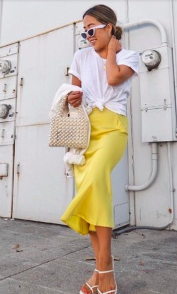 Satin Skirt