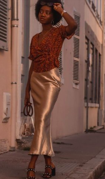 Satin Skirt