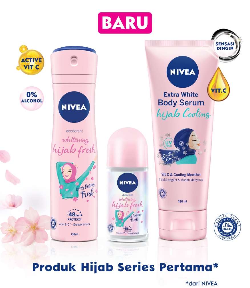 3 Langkah Mudah Menangkan Paket Umroh dari NIVEA Hijab Series, Buruan Coba!