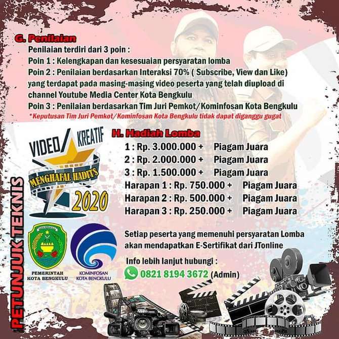 Lomba Video Hafalan Hadis