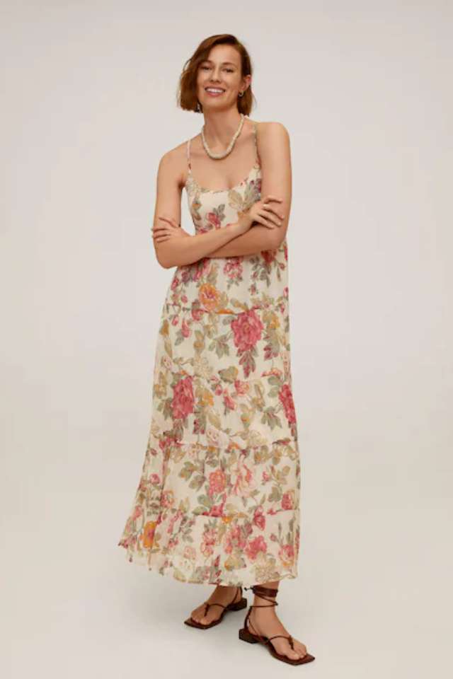 Floral Tiered Dress