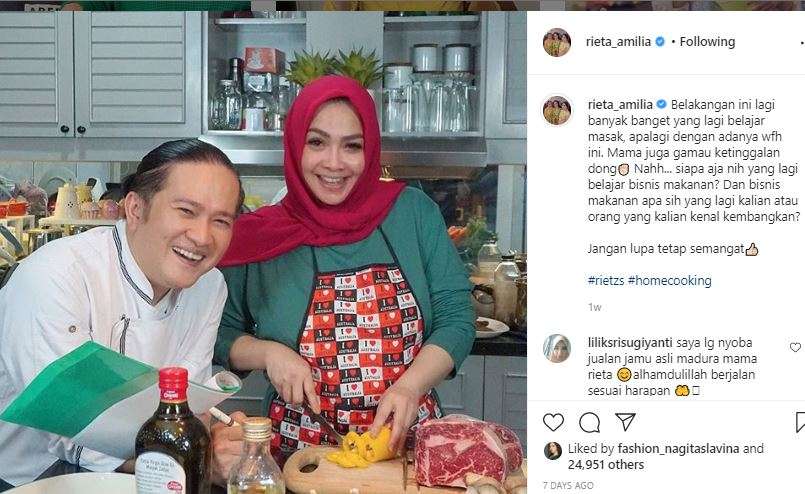 Rieta dan Chef Chandra