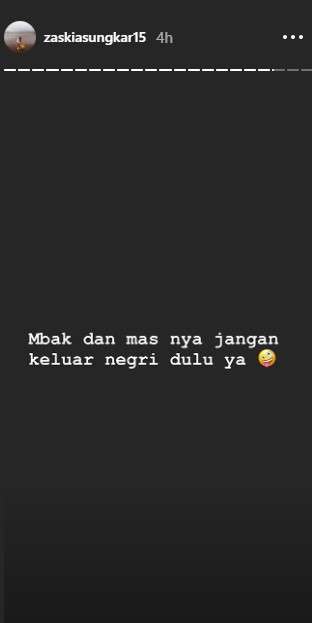 Zaskia Sungkar dan Irwansyah
