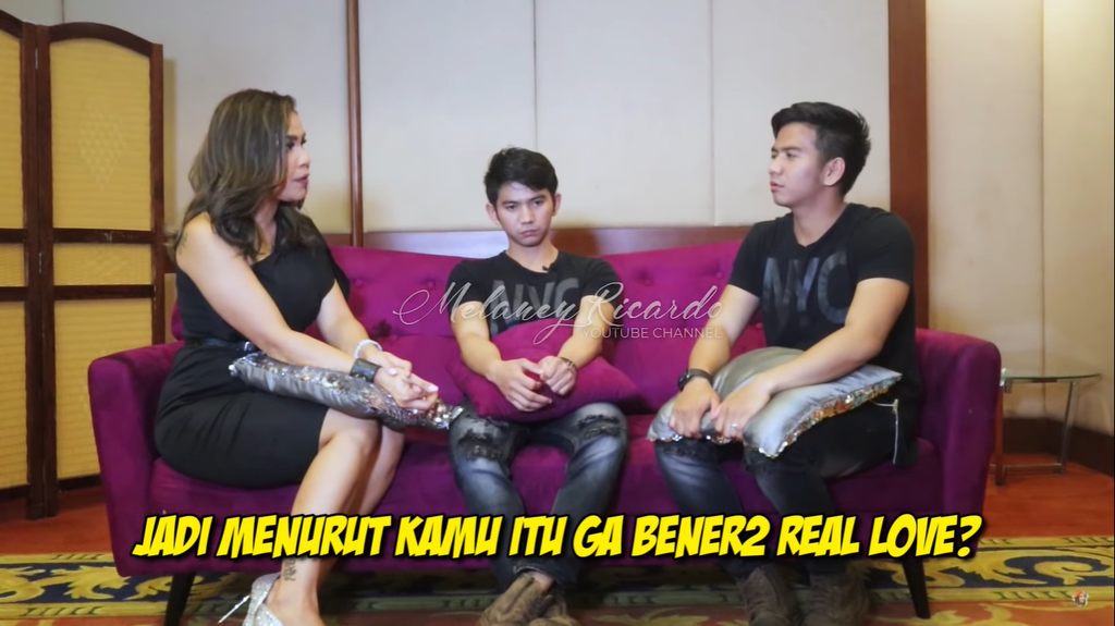 Melaney Ricardo, Rizki, dan Ridho