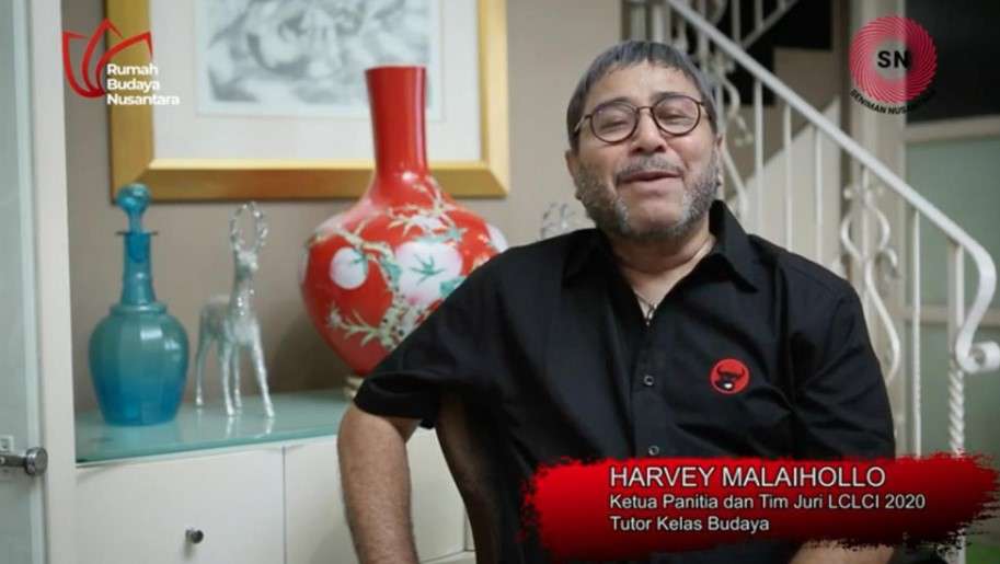 Harvey Malaihollo yang berlaku sebagai Ketua Pelaksana dan anggota Juri Seleksi