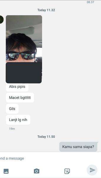 Kamu sama siapa?