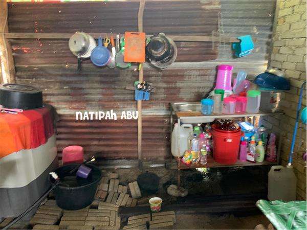 Tempat cucinya juga tidak mengeluarkan bau.
