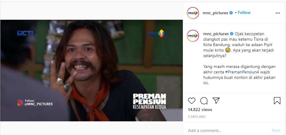 willy pemeran Preman Pensiun 4