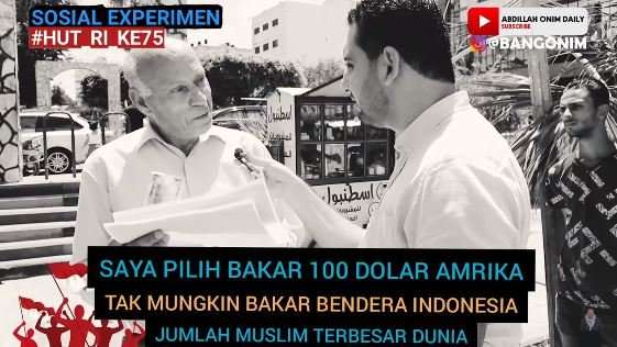 Sosial Eksperimen Warga Palestina
