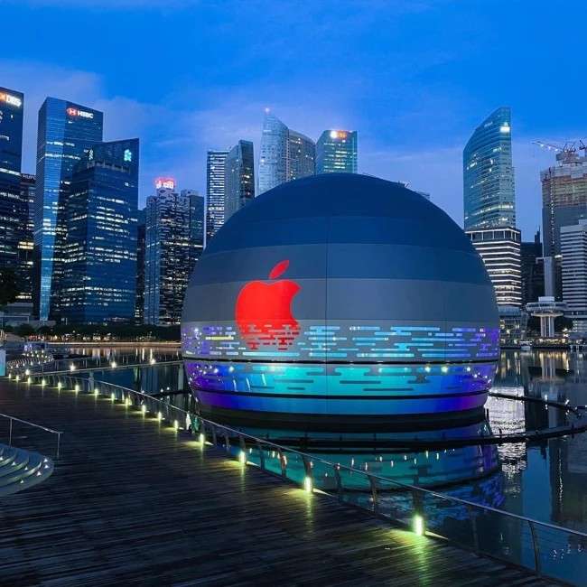 Gerai Apple Marina Bay Sands