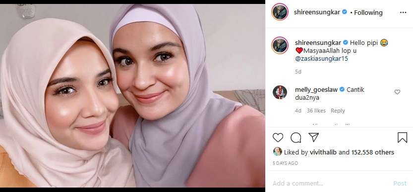 Zaskia dan Shireen